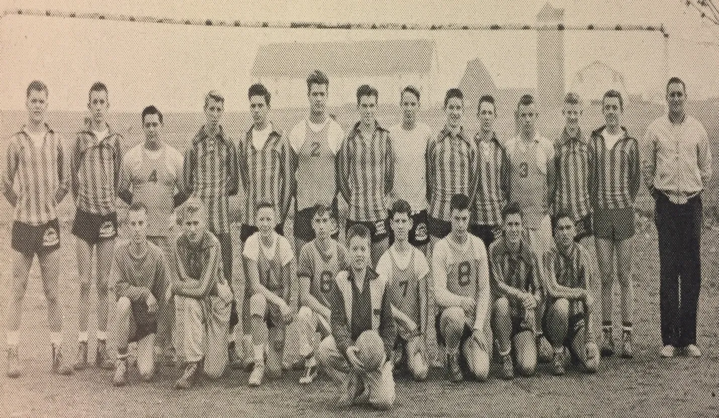1955 Walkersville boys soccer team
