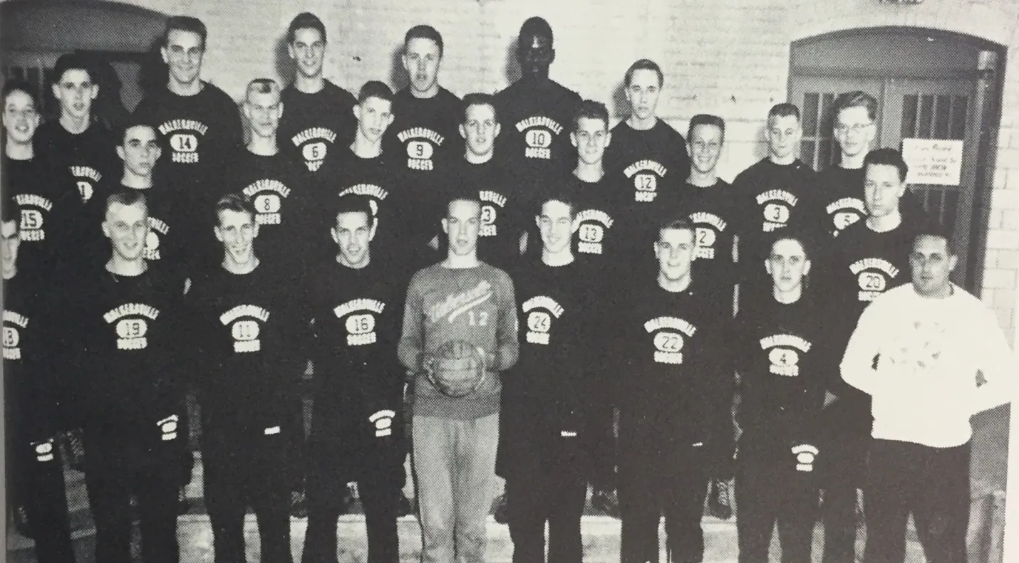 1957 Walkersville boys soccer team