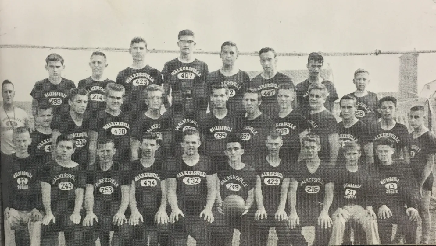 1958 Walkersville boys soccer team