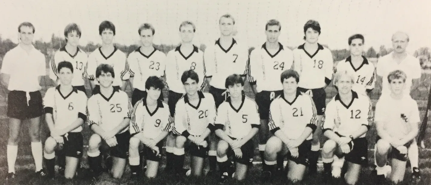 1986 Walkersville boys soccer team