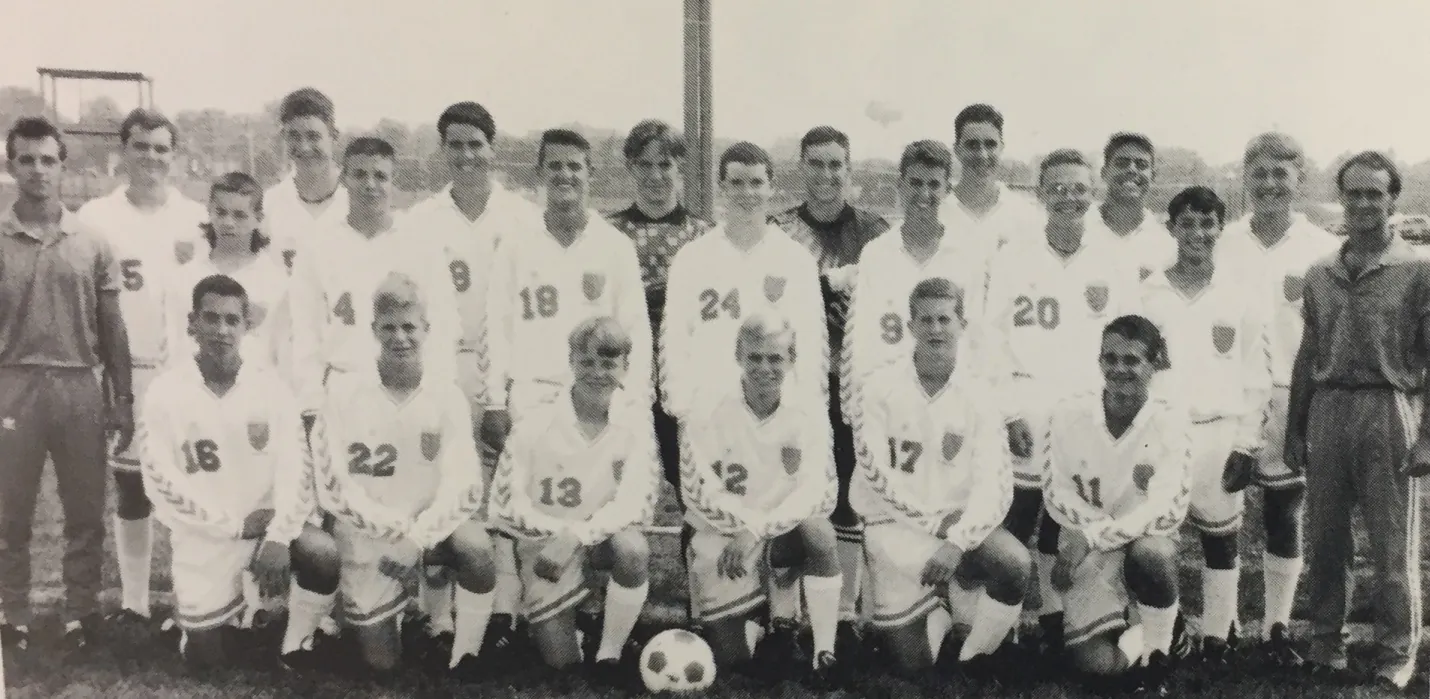 1992 Walkersville boys soccer team