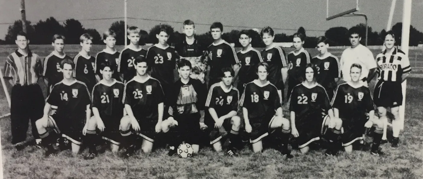 1995 Walkersville boys soccer team