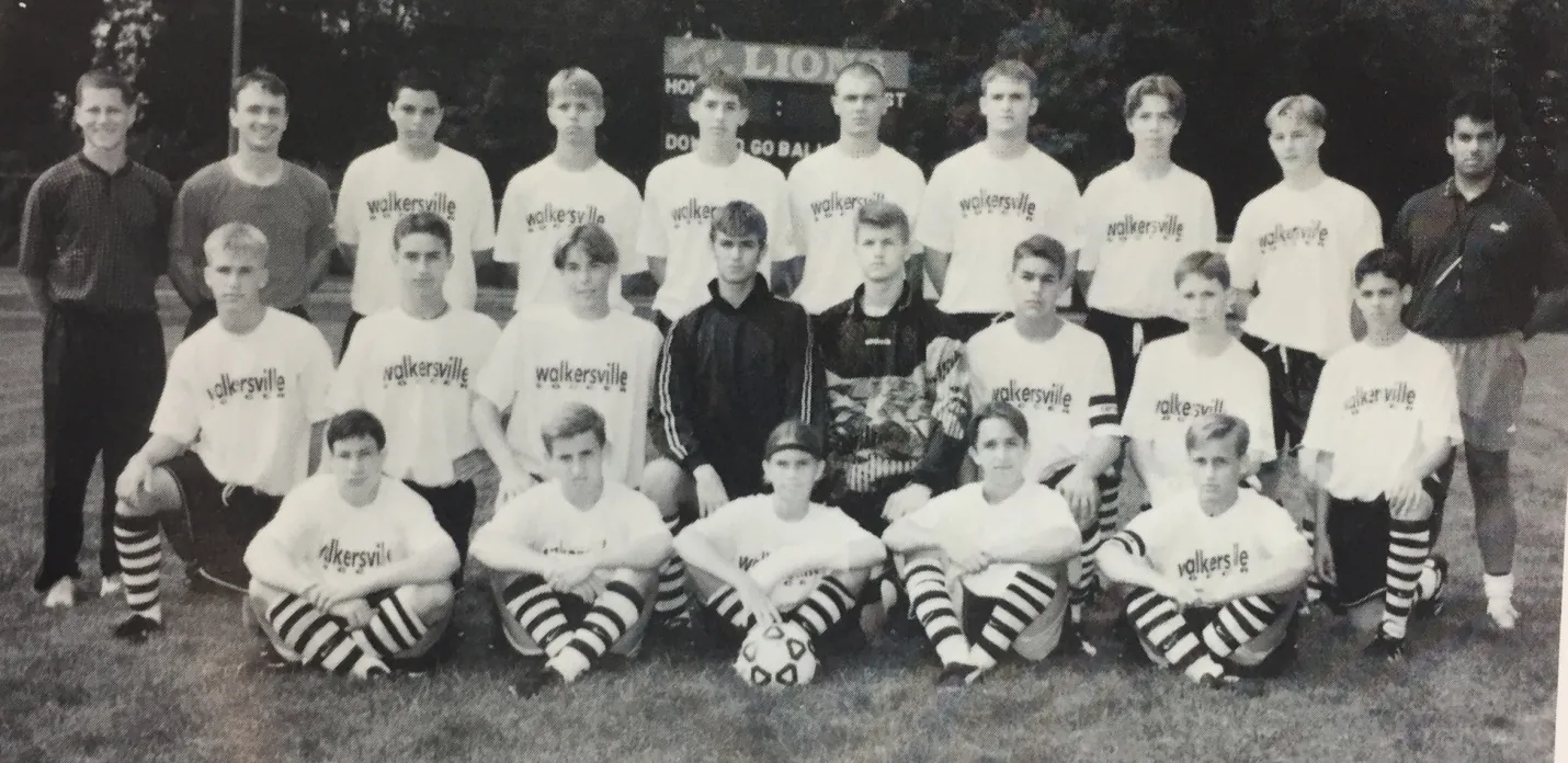 1996 Walkersville boys soccer team