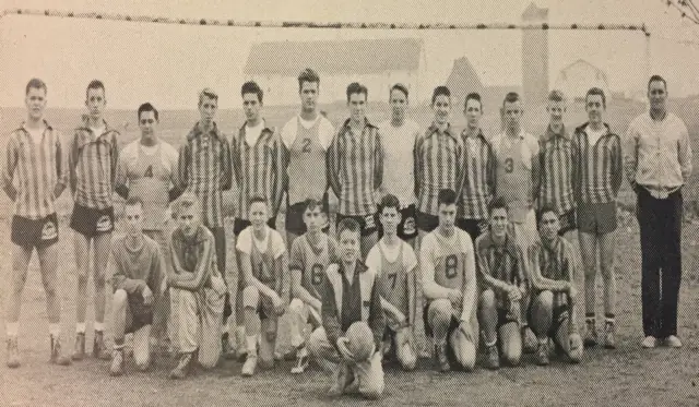 1955 Walkersville boys soccer team